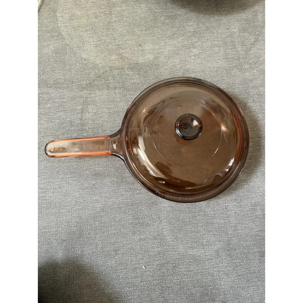 Corning France Visions Amber 7 3/8
